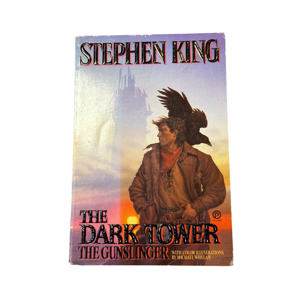 VTG 1988 The Dark Tower The Gunslinger Stephen King 1st plume PB print book